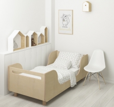 Ліжко IndigoWood Wave natural wood